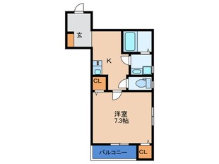 Ｌｏｆｔｙ大桐の物件間取画像